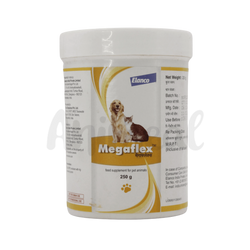 Bayer Megaflex Joint Support Powder for Dogs and Cats, 250g - Animeal
