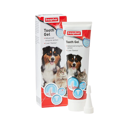 Beaphar Tooth Gel for Dogs and Cats, 100g - Animeal