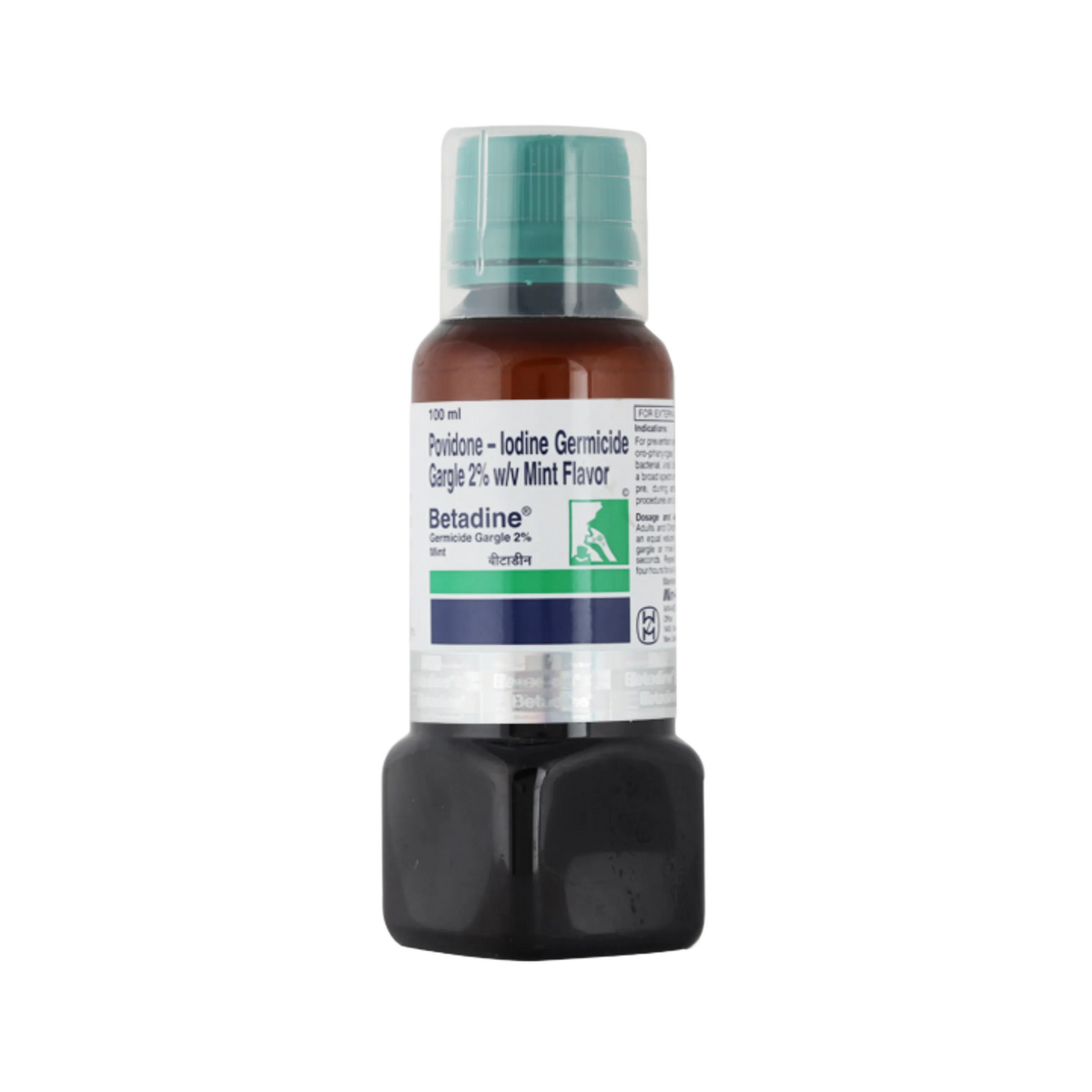Betadine Gargle 2% Mint Liquid, 100ml - Animeal