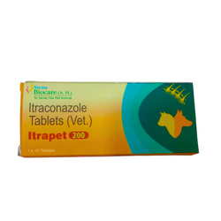 Biocare Itrapet 200mg Tablet for Dogs and Cats, 10 Tablets - Animeal
