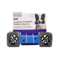 Black+Decker Dumbbell Leak Floatable TPR Crunch Toy for Dogs - Animeal
