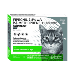 Boehringer Ingelheim Frontline Plus Spot On for Cats, 0.5ml - Animeal