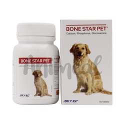 Bone Star Pet Tablet, 30 Tablets - Animeal