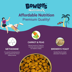 Bowlers Nutrimax Adult Chicken and Vegetables Dry Dog Food | 1.2kg - Animeal