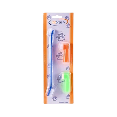CANINE CREW 3 IN 1 TOOTHBRUSH - Animeal