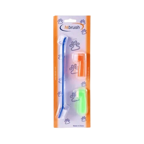 CANINE CREW 3 IN 1 TOOTHBRUSH - Animeal