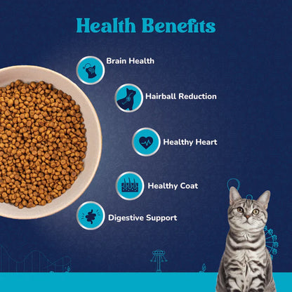 CARNIWEL ADULT OCEAN FISH & KRILL CAT DRY FOOD [1 KG] - Animeal