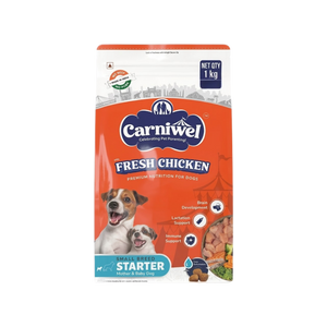 CARNIWEL FRESH CHIC SMALL DOG STARTER DRY FOOD [400GM] - Animeal