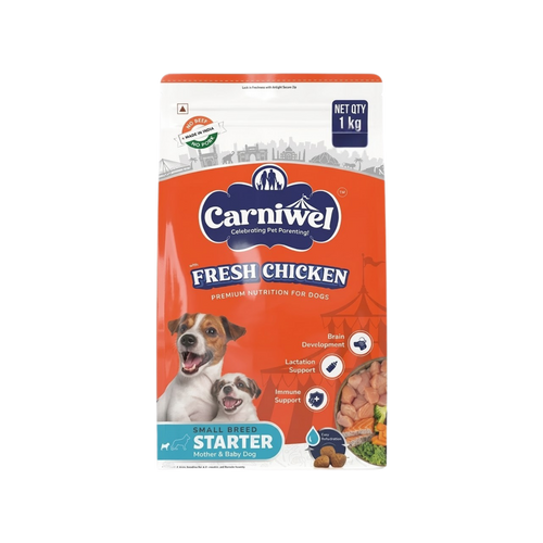 CARNIWEL FRESH CHIC SMALL DOG STARTER DRY FOOD [400GM] - Animeal