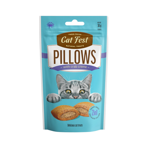 CATFEST PILLOWS WITH CRAB CREAM - Animeal