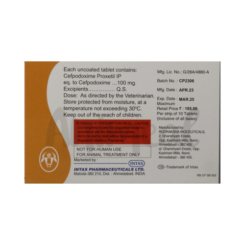 CEFPET TABLET - Animeal