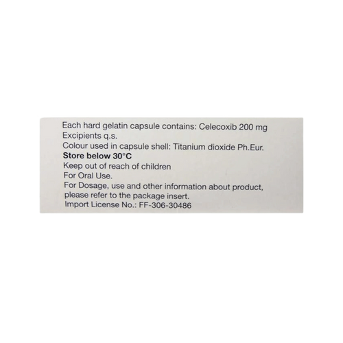 CELEBREX 200MG TABLET - Animeal