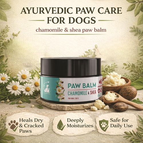CHAMOMILE AND SHEA PAW CARE BALM (90GMS) - Animeal