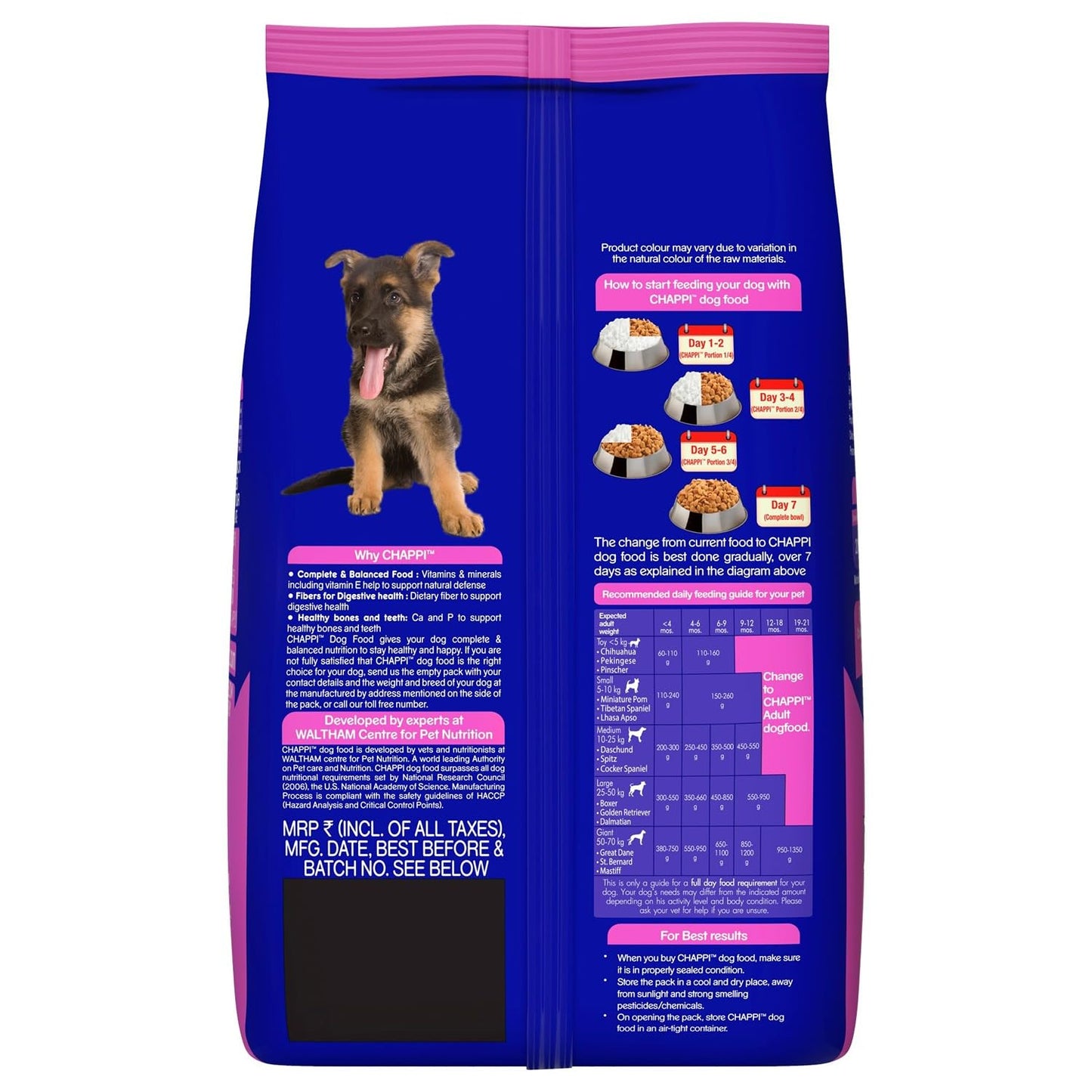 CHAPPI PUPPY CHICK & MILK DRY FOOD [8 KG] - Animeal