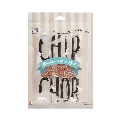 CHIP CHOP CHIC & CODFISH ROLL - Animeal