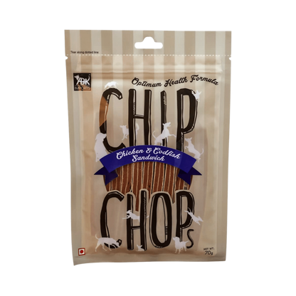 CHIP CHOP CHIC & CODFISH SANDWICH - Animeal