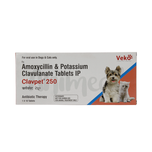 CLAVPET 250MG TABLET - Animeal