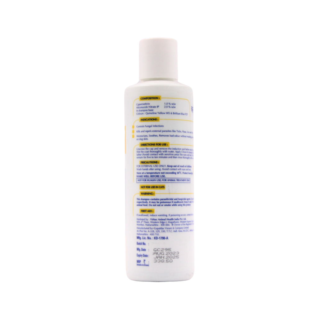 CLINAR-M SHAMPOO - Animeal