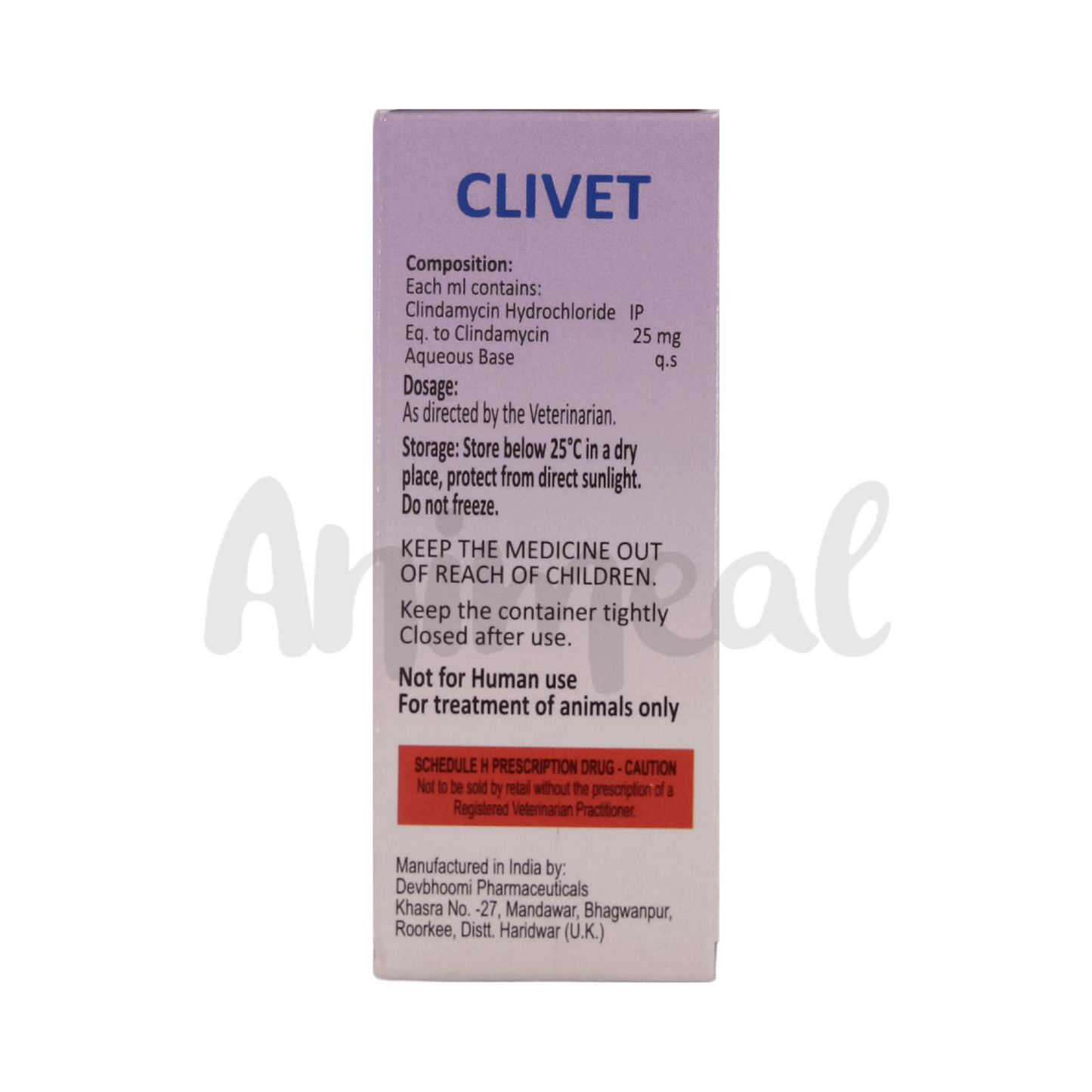 CLIVET SYRUP - Animeal