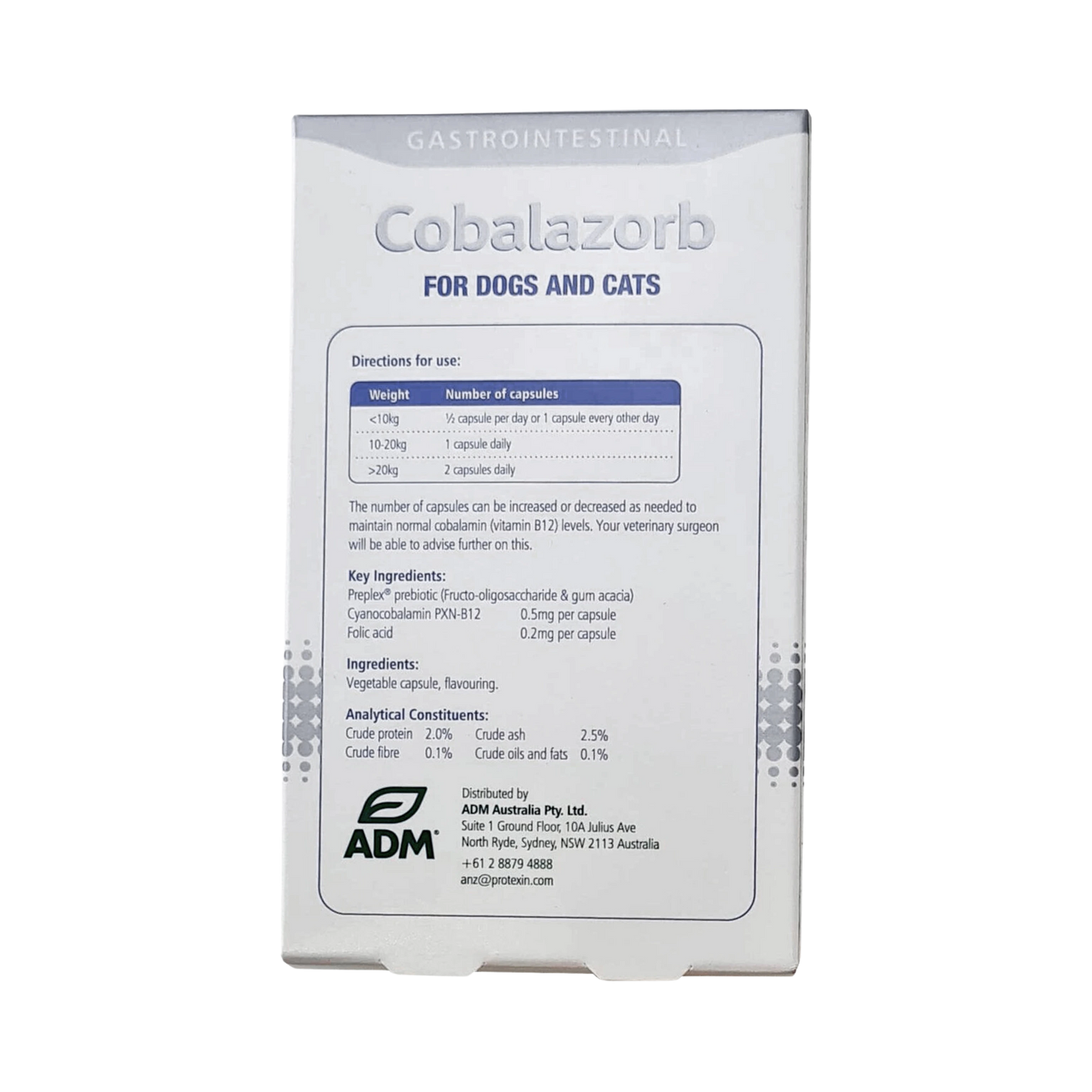 COBALAZORB CAPSULE - Animeal