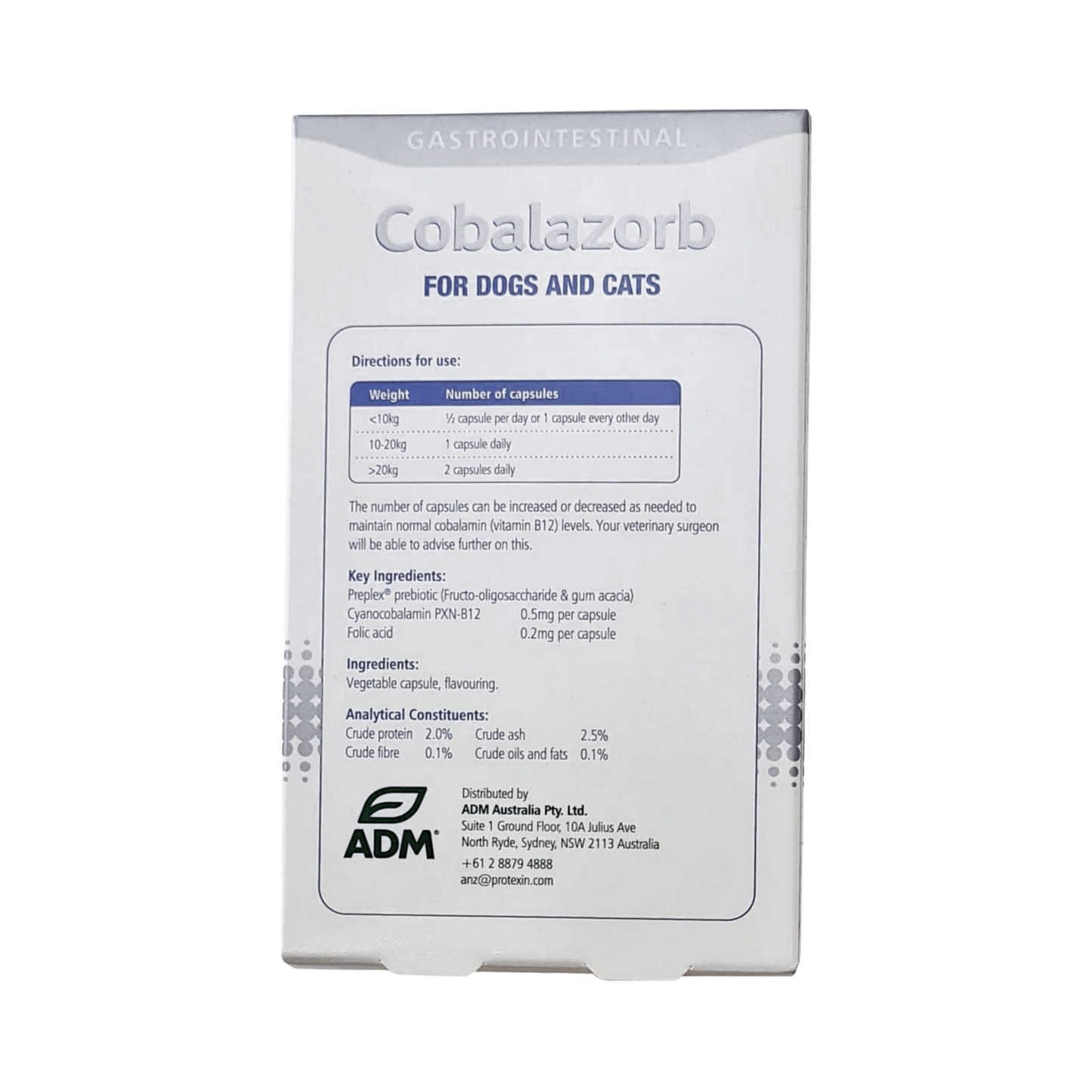 COBALAZORB CAPSULE - Animeal