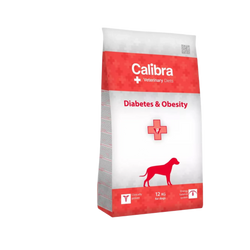 Calibra Diabetic and Obesity Dry Dog Food, 2kg - Animeal