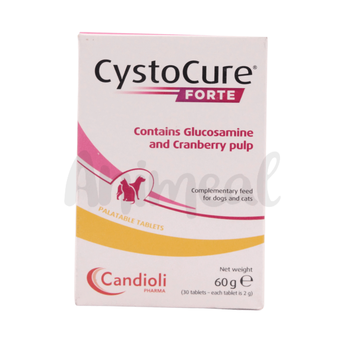 Candioli Cystocure Forte Tablet for Dogs and Cats, 30 Tablets - Animeal