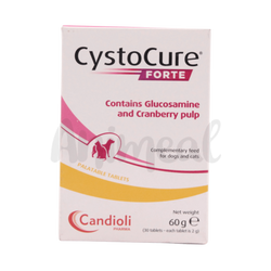 Candioli Cystocure Forte Tablet for Dogs and Cats, 30 Tablets - Animeal