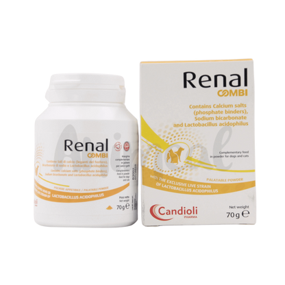 Candioli Renal Combi Powder for Dogs and Cats, 70g - Animeal
