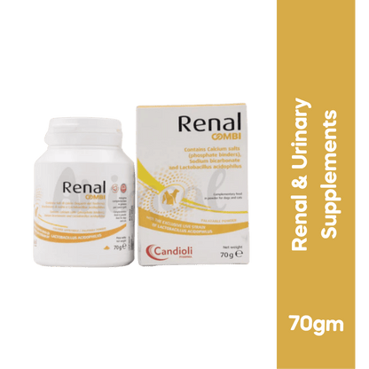 Candioli Renal Combi Powder for Dogs and Cats, 70g - Animeal