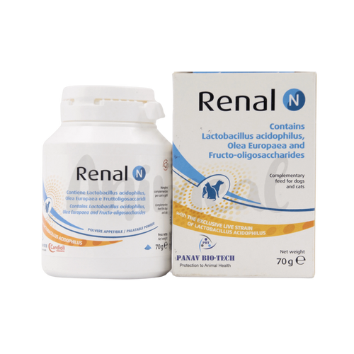 Candioli Renal N Powder for Dogs and Cats, 70g - Animeal
