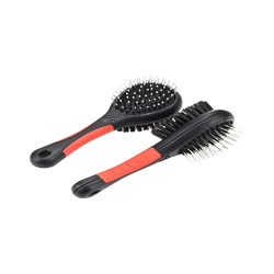 Canine Crew Plastic Pin Brush for Dogs, Medium - Animeal