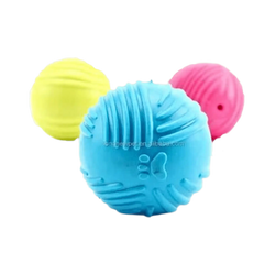 Canine Crew Rubber Squeaky Ball for Dogs - Animeal
