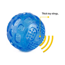 Canine Crew Toy Squeaky Ball for Dogs - Animeal