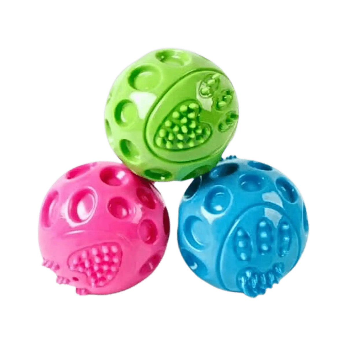 Canine Crew Tpr Squeaky Ball for Dogs - Animeal