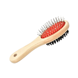 Canine Crew Wooden Pin Brush, Large - Animeal
