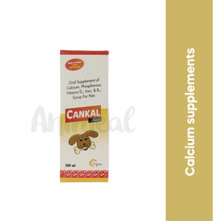 Cankal Forte Liquid for Dogs and Cats, 200ml - Animeal