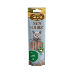 Cat Fest Meat Sticks Chicken Cat Treat 45g - Animeal