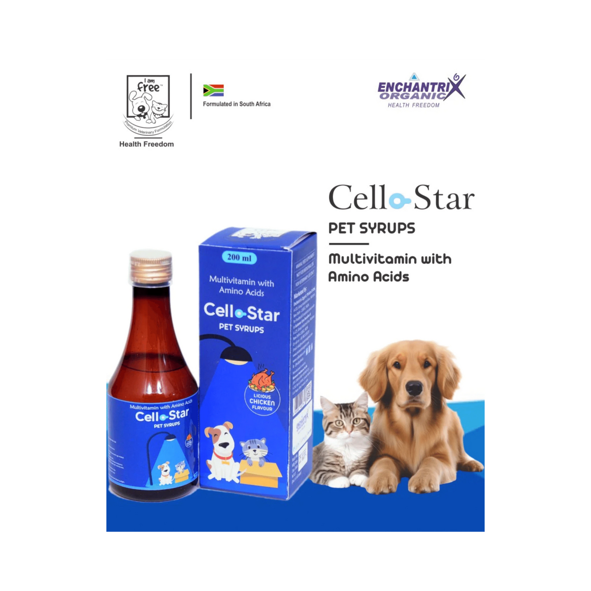 Cello Life Syrup for Dogs and Cats, 200ml - Animeal