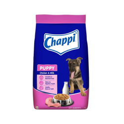 Chappi Puppy Chicken and Milk Dry Dog Food, 3kg - Animeal