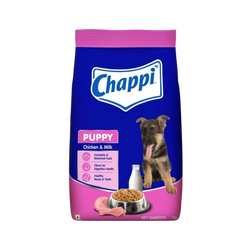 Chappi Puppy Chicken and Milk Dry Dog Food, 8kg - Animeal