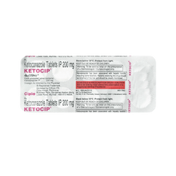 Cipla Ketocip Tablet for Dogs and Cats, 10 Tablets - Animeal