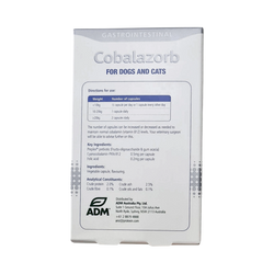 Cobalazorb Capsule for Dogs and Cats, 60 Capsules - Animeal