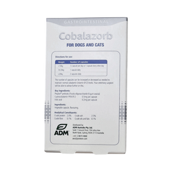 Cobalazorb Capsule for Dogs and Cats, 60 Capsules - Animeal