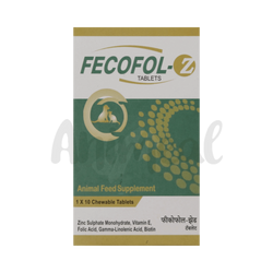 Corise Fecofol-Z Tablet for Dogs and Cats, 10 Tablets - Animeal