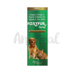 Corise Foxyfur Syrup for Dogs and Cats, 250ml - Animeal