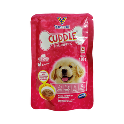 Cuddle Puppy Wet Dog Food in Jelly, 100g - Animeal