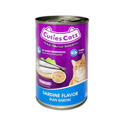 Cutie Catz Sardine Wet Cat Food, 400g Can - Animeal