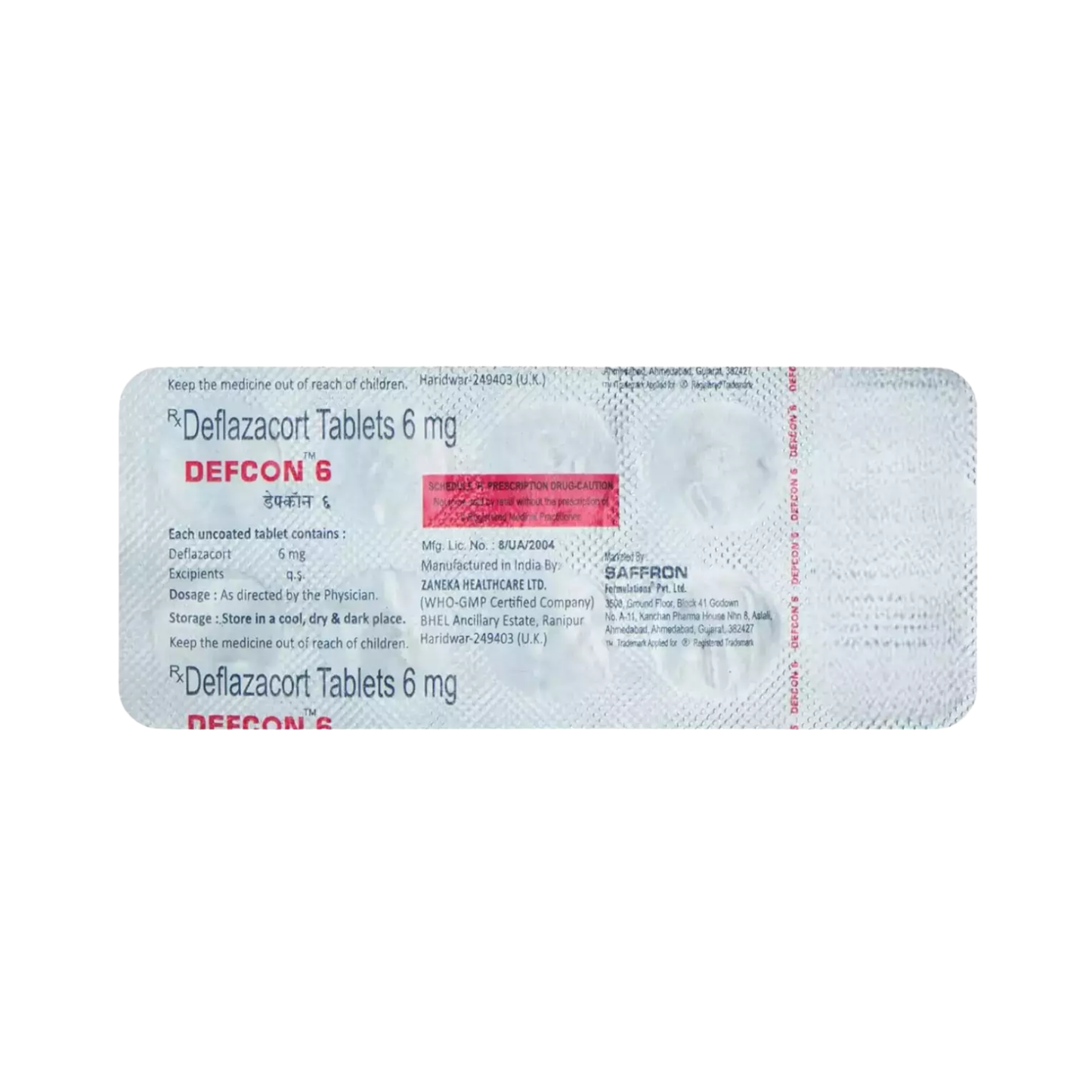 DEFCON 6MG TABLET - Animeal