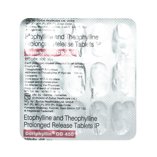 DERIPHYLLIN OD 450MG CAPSULE - Animeal